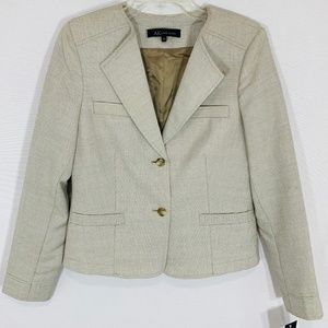 Anne klein Sandrock career Blazer Jacket sz 8